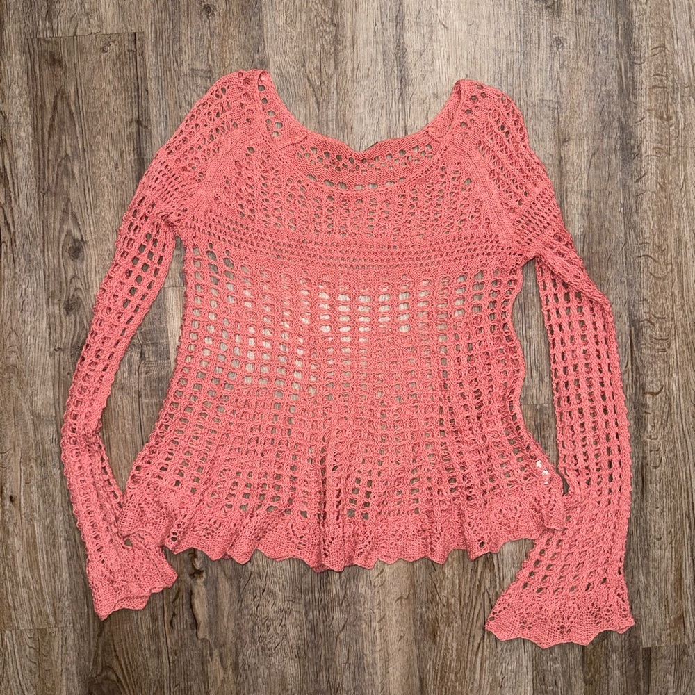 Free People • Annabelle Crochet Sweater - Picture 2 of 10